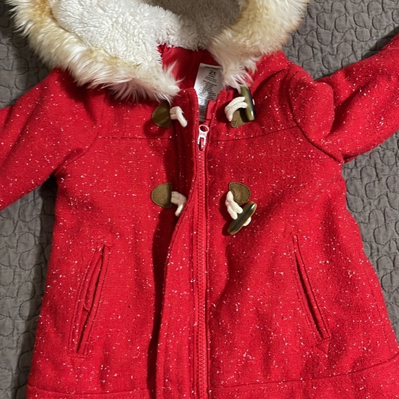 ✨Carter’s Red Toddler Coat✨ - Picture 6 of 11